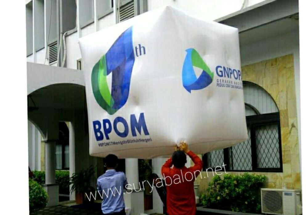 balon udara promosi